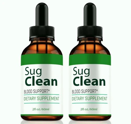 (2 Pack) Sug Clean Blood Support Drops, SugClean Advanced Formula - Wholesale Rabbits