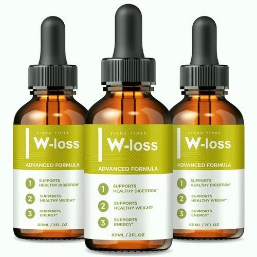 (3 Pack) W - Loss Drops for Weight Loss, W Loss Gotas Liquid Formula - Wholesale Rabbits