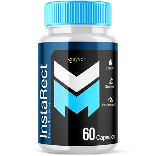 InstaRect Male Support Vitamin Maximum Strength Supplement for Men 60 Capsules