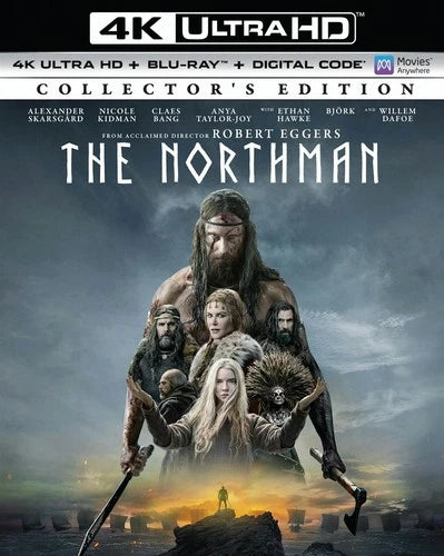 The Northman 4K UHD Blu-ray Alexander Skarsgård NEW