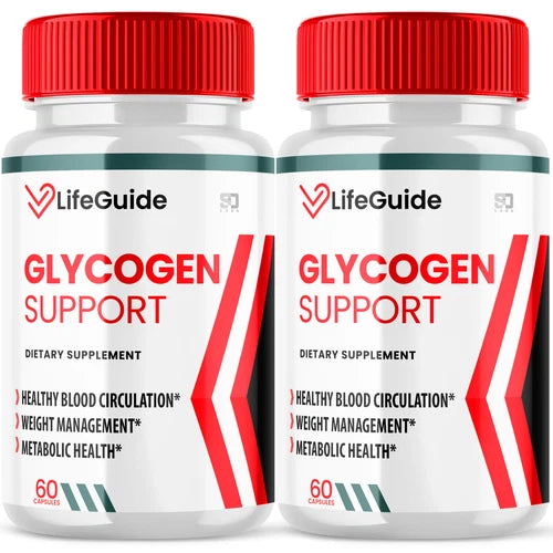 LifeGuide Glycogen Pills - Advanced Blood Sugar Health Support Formula (2 Pack)