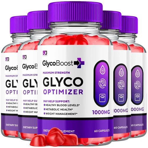 (5 Pack) GlycoBoost Blood ACV Gummies - Advanced Blood Health Support Formula
