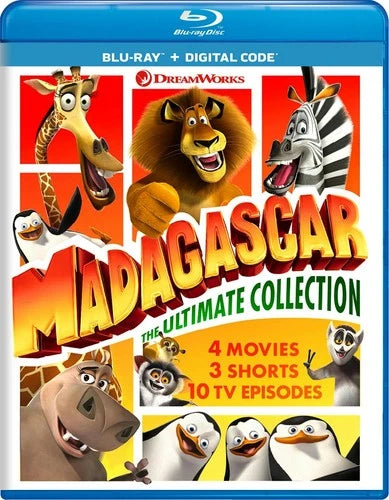 Madagascar The Ultimate Collection Blu-ray Bob Saget