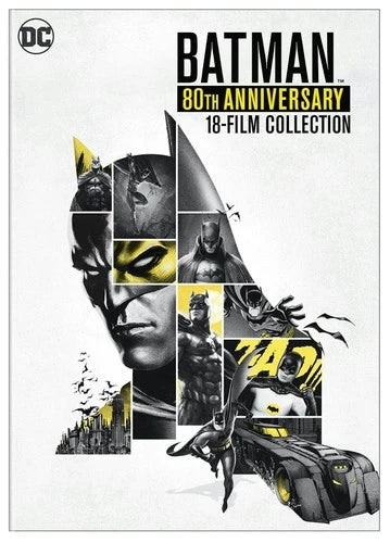 Batman 80th Anniversary Animated 18-film Collection DVD