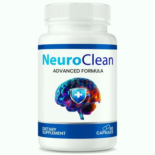 NeuroClean Capsules - Brain Support Formula for Optimal Cognitive Function 60ct