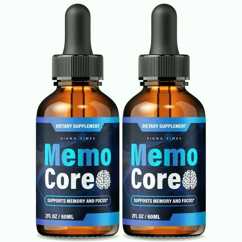 (2 Pack) Memo Core – Advanced MemoCore Drops Formula for Brain Health