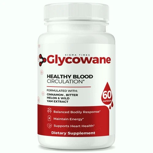 Glycowane Capsules - Blood Health Support Formula for Balanced Levels (60ct)