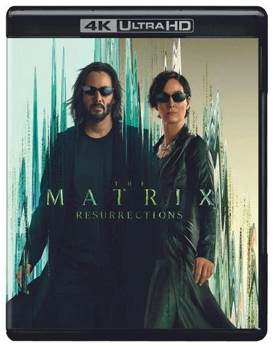 The Matrix Resurrections 4K UHD Blu-ray Keanu Reeves NEW