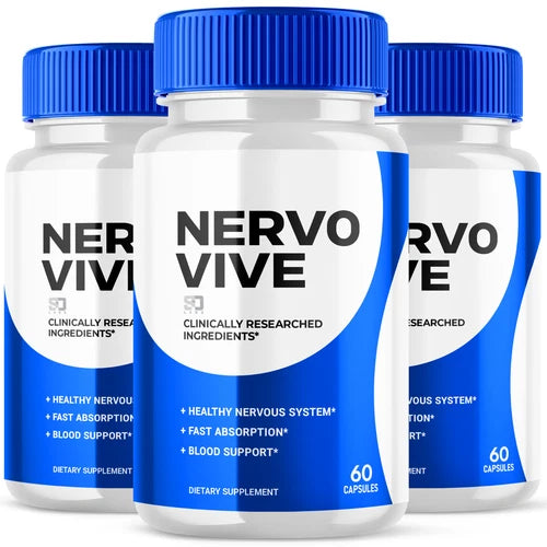 Nervovive Nerve Relief Pills to Support Mobility & Reduce Nerve Aches (3 Pack)