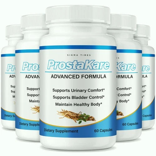 (5 Pack) ProstaKare for Men, Prosta Kare Advanced Prostate Health Support
