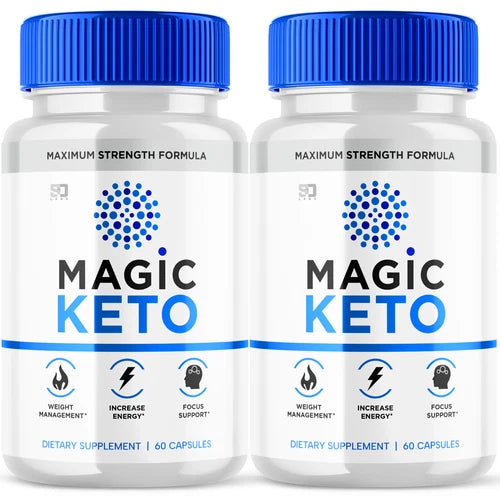 (2 Pack) Magic Keto Pills - Support Weight Management & Healthy Body - 120 Caps