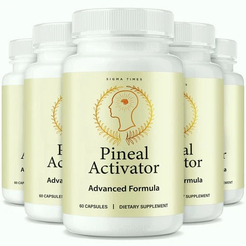 (5 Pack) Pineal Activator Capsules, Natural Pineal Glad Support for Brain Health