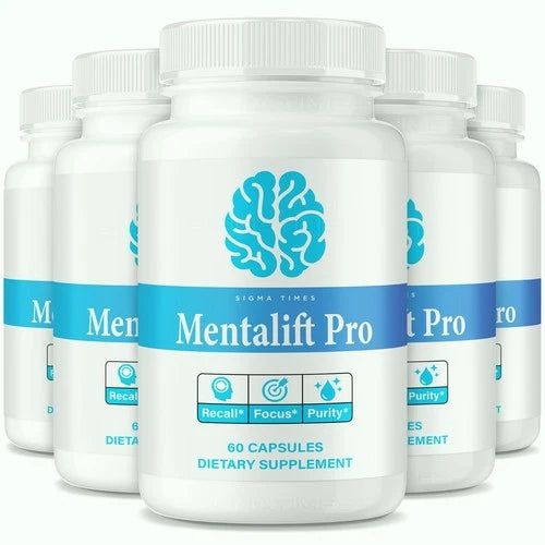 (5 Pack) Mentalift Pro Capsules - MentaliftPro Advanced Brain and Memory Support