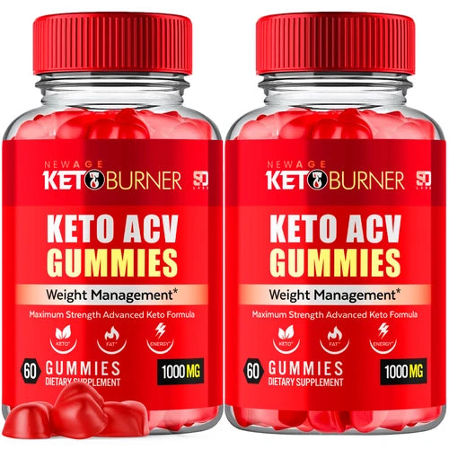 Keto Burner Keto ACV Gummies Advanced Formula for Weight Management (2 Pack)