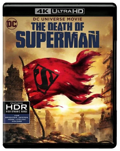 The Death of Superman 4K UHD Blu-ray Jerry O'Connell NEW