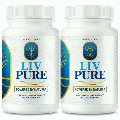 (2 Pack) Liv Pure Capsules For Liver Detox Support - Liv Pure Weight Loss Pills