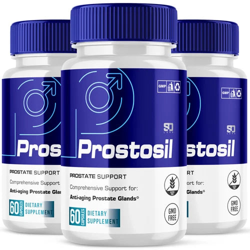 Prostosil Men Pills - Support Prostate Wellness and Urinary Function (3 Pack)