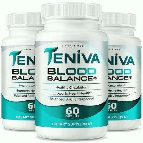 (3 Pack) Teniva Blood Balance – Premium Teniva Blood Balance Supplement