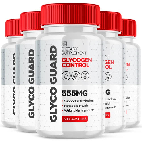(5 Pack) Glyco Guard Blood Sugar, GlycoGuard Glycogen Supplement (300 Capsules)