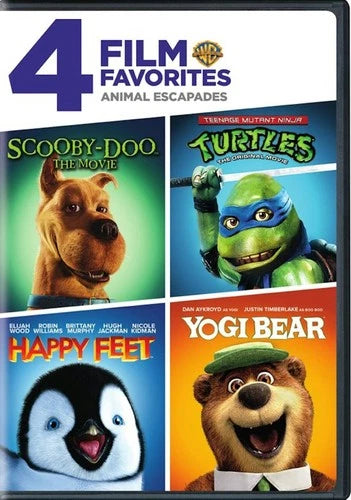 4 Film Favorites Animal Escapades DVD