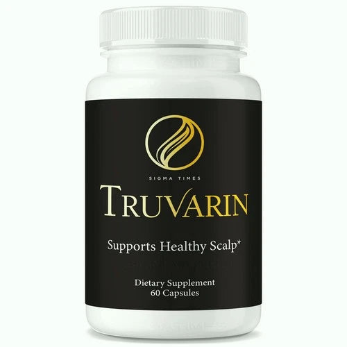 Truvarin Capsules – Tru Varin Natural Support for Healthy Hair & Scalp 60ct