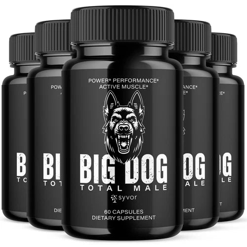 (5 Pack) Big Dog For Men Advanced Formula BigDog Vitamin Supplement 300 Capsules