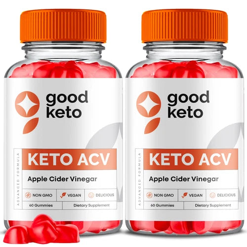 (2 Pack) Good Keto Gummies, Good Keto ACV Gummies Weight Loss (120 Gummies)