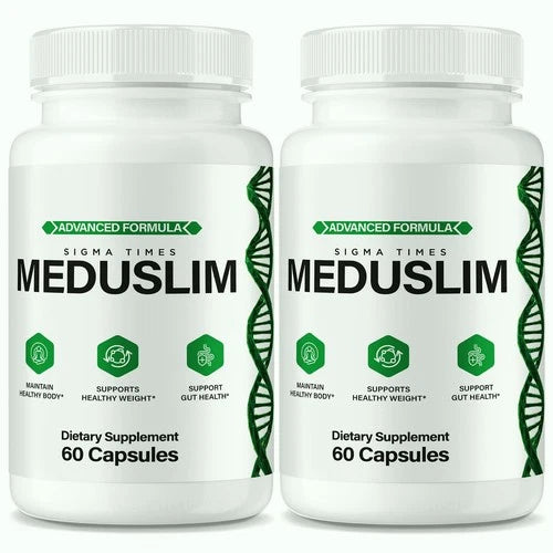 (2 Pack) MeduSlim Capsules - Premium Medu Slim for Advanced Weight Loss