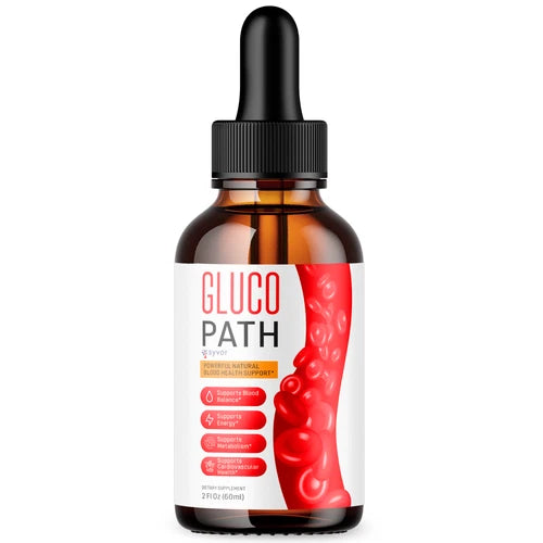(1 Pack) Gluco Path Blood Support Drops Advanced Vitamin Formula Supplement 2ML