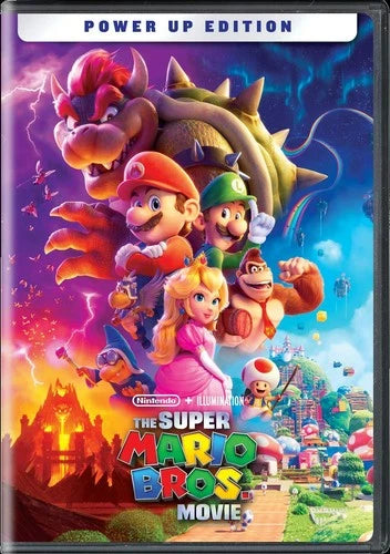 The Super Mario Bros. Movie DVD Chris Pratt