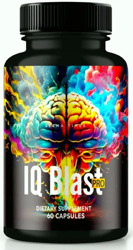 IQ Blast Pro Cognitive Pills to Restore Memory Power & Improve Focus 60ct