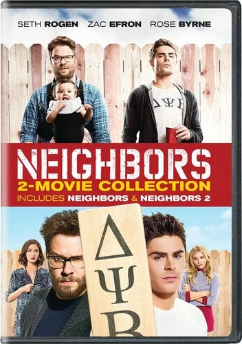 Neighbors 2-Movie Collection DVD Seth Rogen