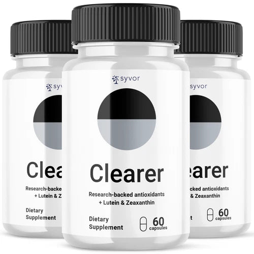 Clearer Vision Support Pills Advanced Formula Eye Health Supplement 180 Capsules