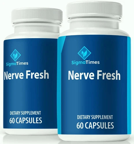 (2 Pack) Nerve Fresh Advanced Cognitive Pills for Nerve Health & Function