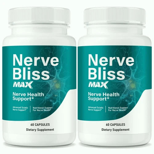(2 Pack) Nerve Bliss Max Nerve Health Pills, Advanced Nerve Support Formula