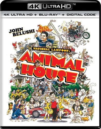 National Lampoon's Animal House 4K UHD Blu-ray John Belushi NEW