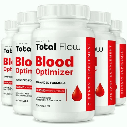 (5 Pack) Total Flow Blood Balance – TotalFlow Blood Optimizer Support Formula