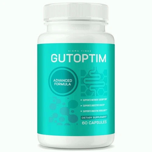 Gutoptim Advanced Gut Health Pills to Support Digestion & Bloating 60ct