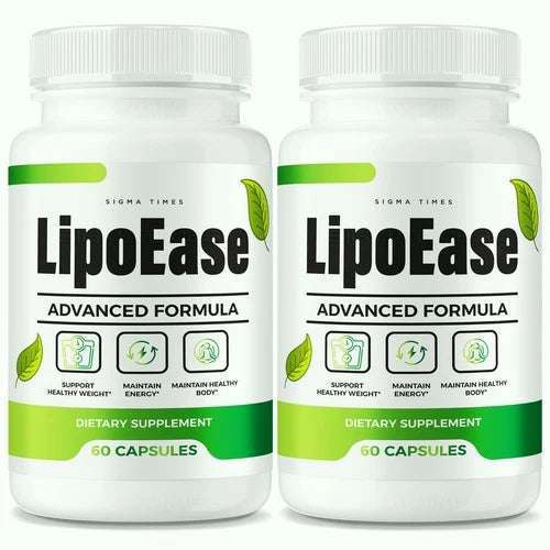 (2 Pack) LipoEase Capsules, Lipo Ease Fat-Burning Formula for Weight Loss