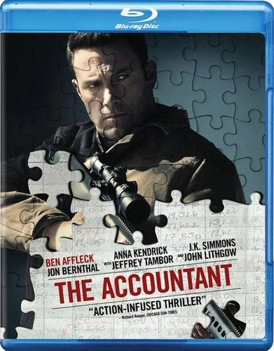The Accountant Blu-ray Ben Affleck