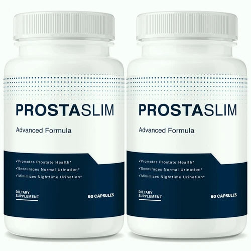 (2 Pack) Prostaslim Pills for Men, Prosta Slim Supports Male Prostate Health