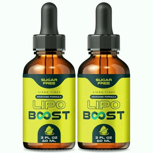 (2 Pack) Lipo Boost Weight Loss Drops - LipoBoost Liquid Advanced Formula