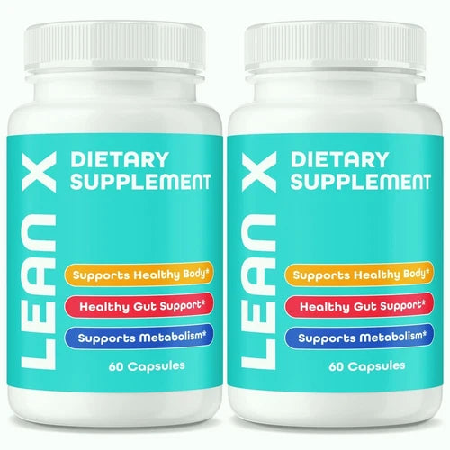 (2 Pack) Lean X Fat Burner Pills , Weight Loss Formula for Advanced Energy