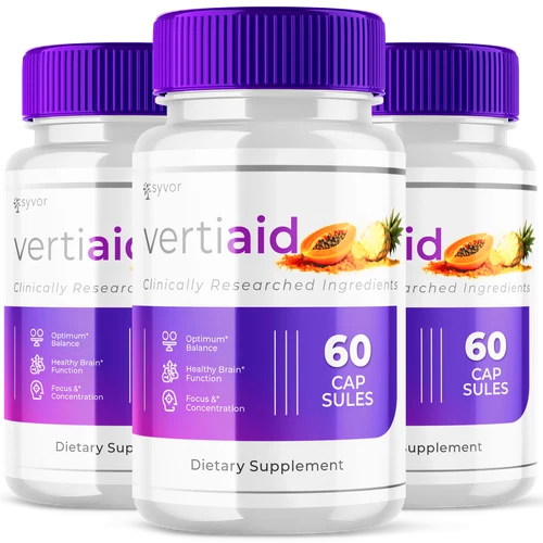 Vertiaid Advanced Nootropic Formula Supplement Brain Health Support 180 Capsules