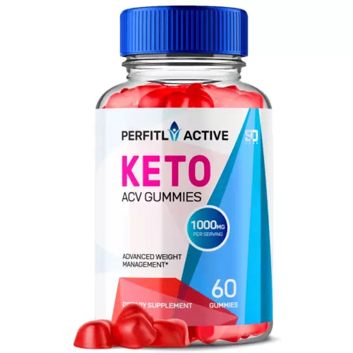 Perfitly Active Keto, Perfitly Active ACV Keto Gummies Weight Loss (60 Gummies)