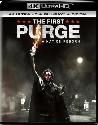 The First Purge 4K UHD Blu-ray Marisa Tomei NEW