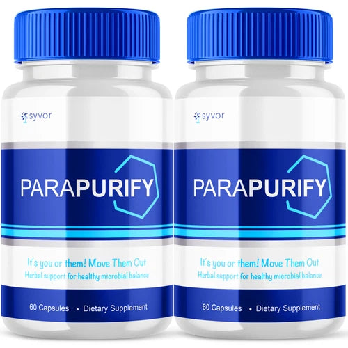 Parapurify Natural Cleanse Advanced Gut Support Vitamin Supplement 120 Capsules