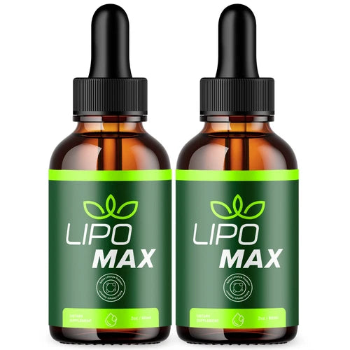 (2 Pack) Lipo Max Drops Advanced Formula Health & Fitness Supplement 120 Serving