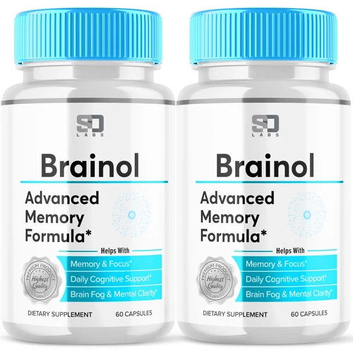 Brainol Advanced Memory & Focus: Supports clarity and concentration (2 Pack)