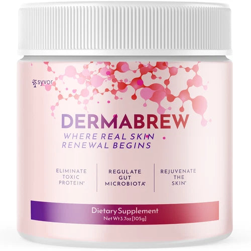 (1 Pack) Dermabrew Powder Support For Weight Management & Fitness 30 Servings